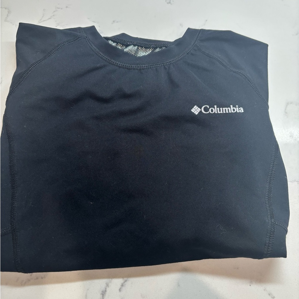 Columbia Black Mesh-Lined Activewear size 10/12